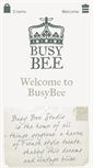 Mobile Screenshot of busybeestudio.co.uk